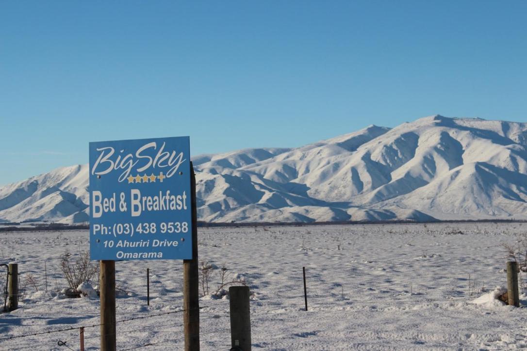 Bigsky Bed And Breakfast Omarama Exterior photo